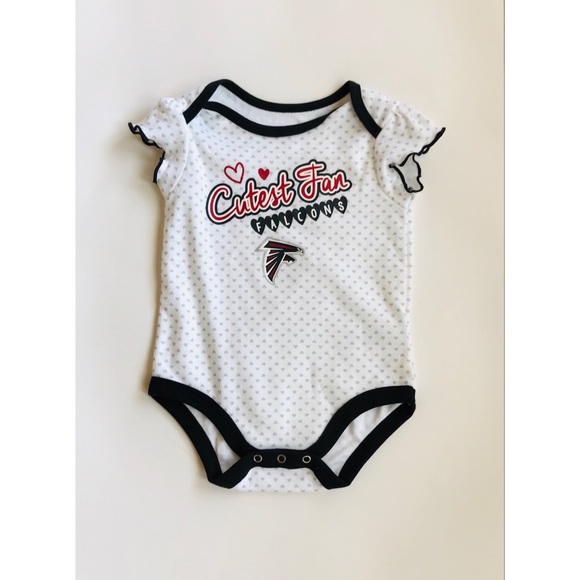 NFL Team Apparel Atlanta Falcons Onesie  6/9M - Picture 4 of 4